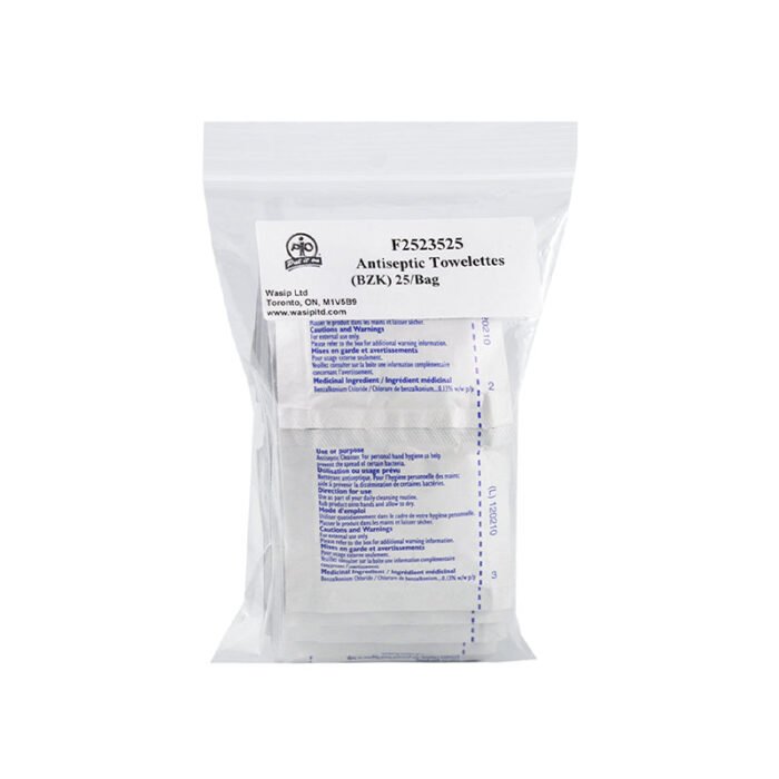 BZK Antiseptic Towelettes 25 BZK Antiseptic Towelettes