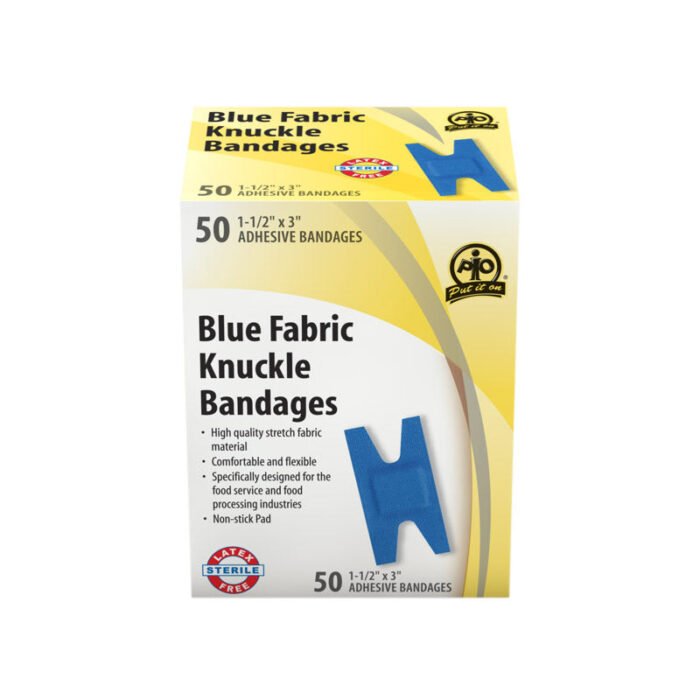 BlueFabricKnuckleBandage Blue Fabric Knuckle Bandage