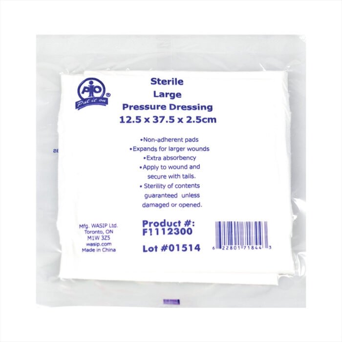 F1112300 Compress Pressure Dressing, 12.5 x 37.5 x 2.5cm