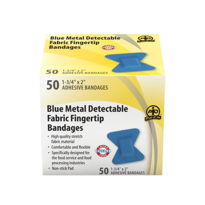 MetalDetectableFabricFingertip Metal Detectable Fabric Fingertip Bandage