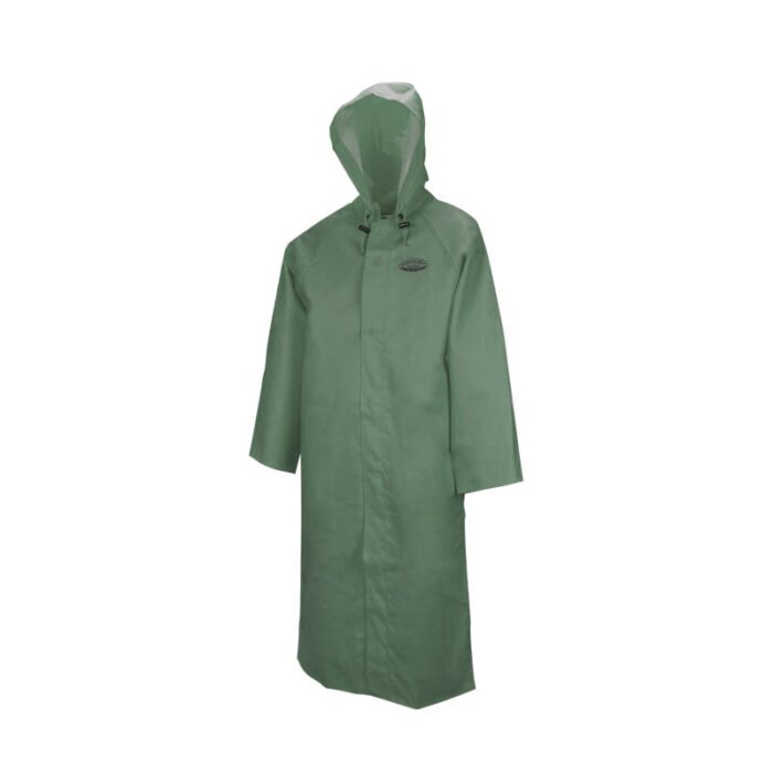 R814G20 FS 1 851 Hurricane Long Coat with Detachable Hood