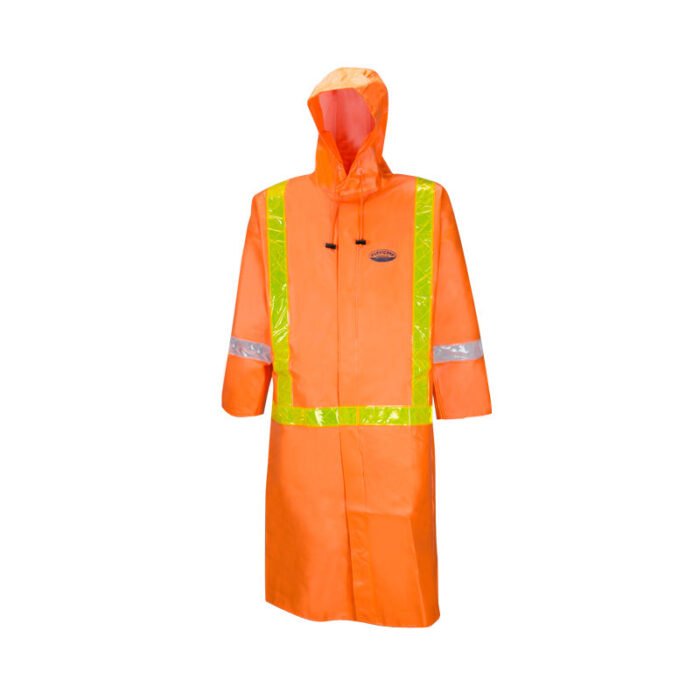 R851O21 F 851 Hurricane Traffic Long Coat