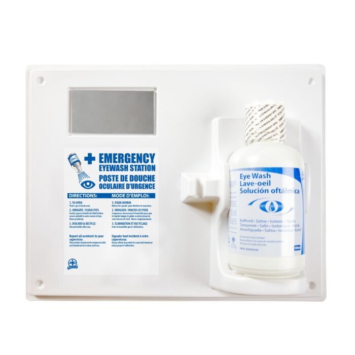 Single Eyewash Station 500ml Eyewash Stations with Solution