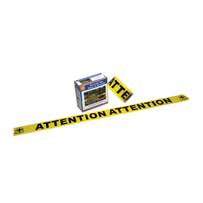 attn yellow Barricade Tape