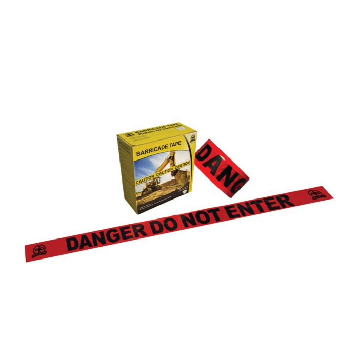 danger red Barricade Tape